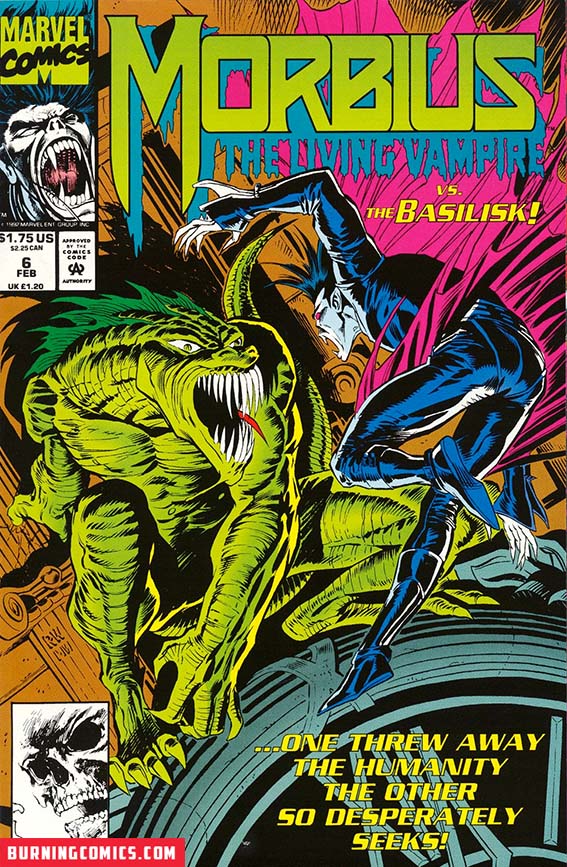 Morbius the Living Vampire (1992) #6