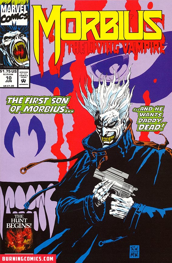 Morbius the Living Vampire (1992) #10