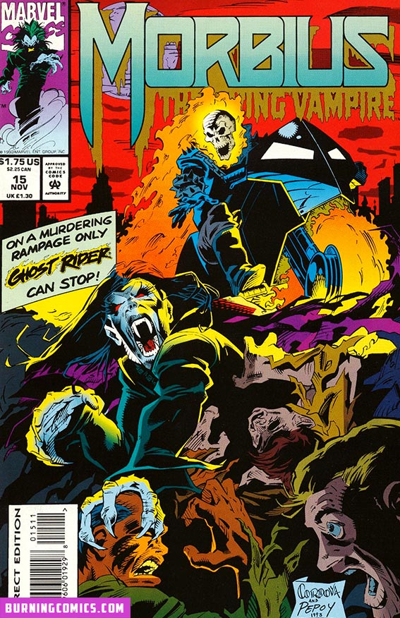 Morbius the Living Vampire (1992) #15