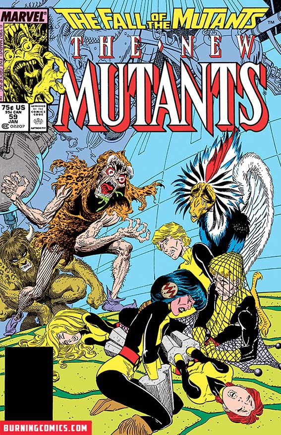New Mutants (1983) #59