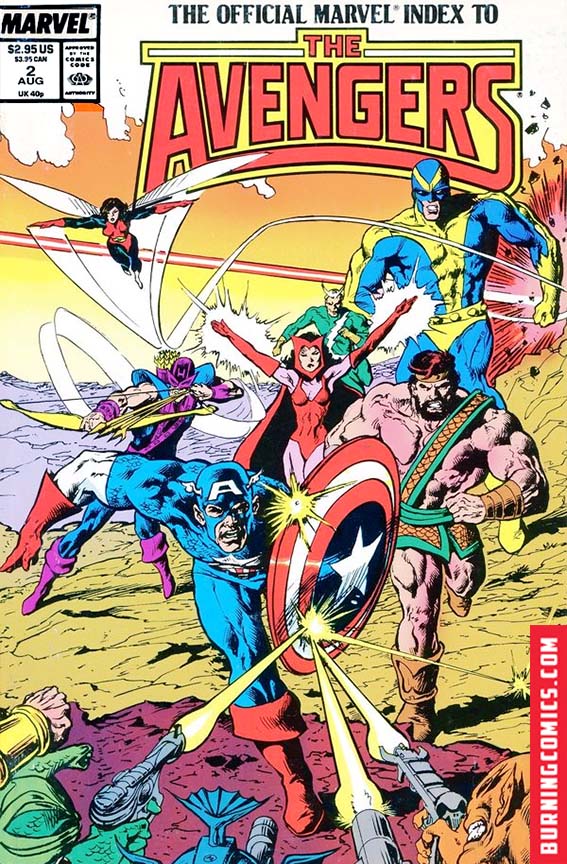 Official Marvel Index to the Avengers (1987) #2