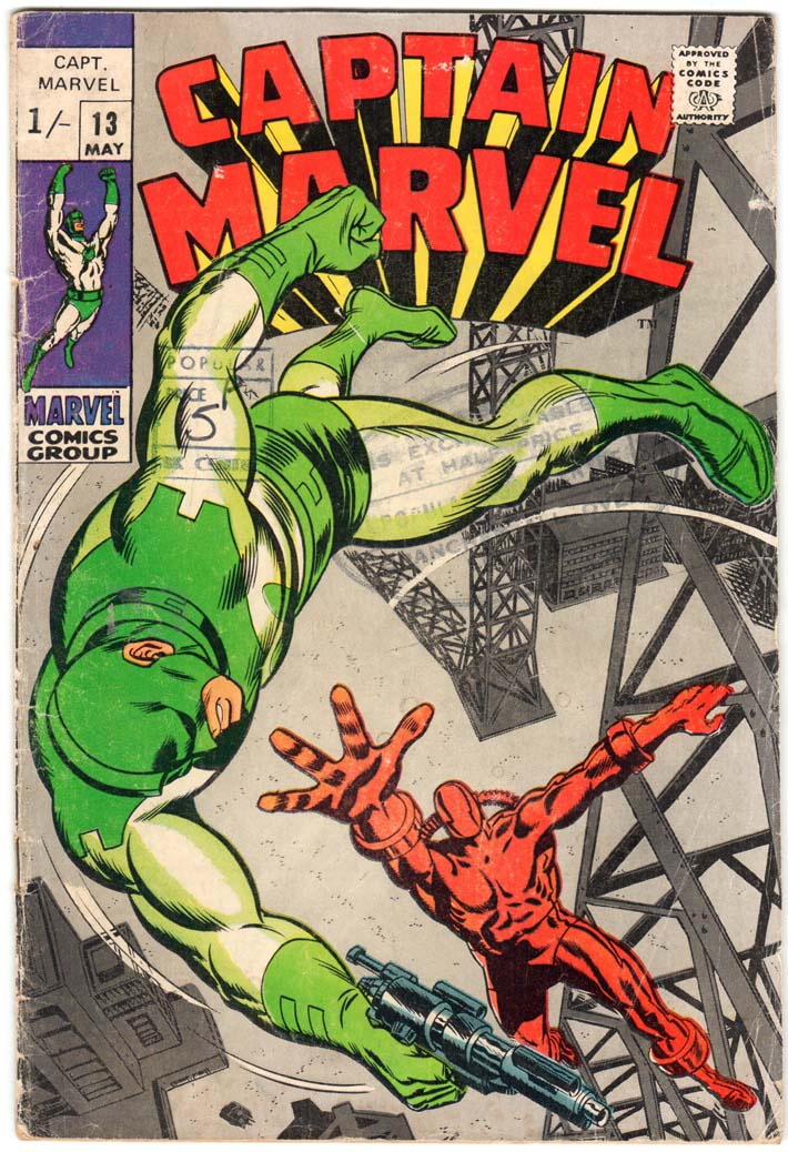 Captain Marvel (1968) #13