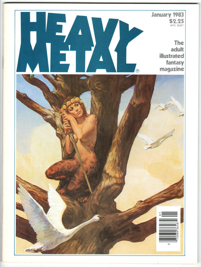 Heavy Metal Magazine (1977) Vol. 6 #10 (Jan 1983)