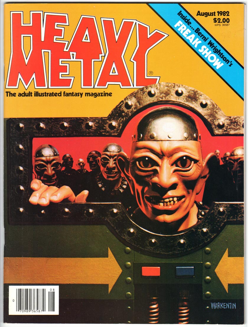 Heavy Metal Magazine (1977) Vol. 6 #5 (Aug 1982)