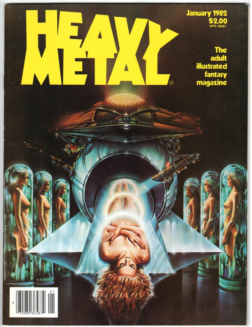 Heavy Metal Magazine (1977) Vol. 5 #10 (Jan 1982)
