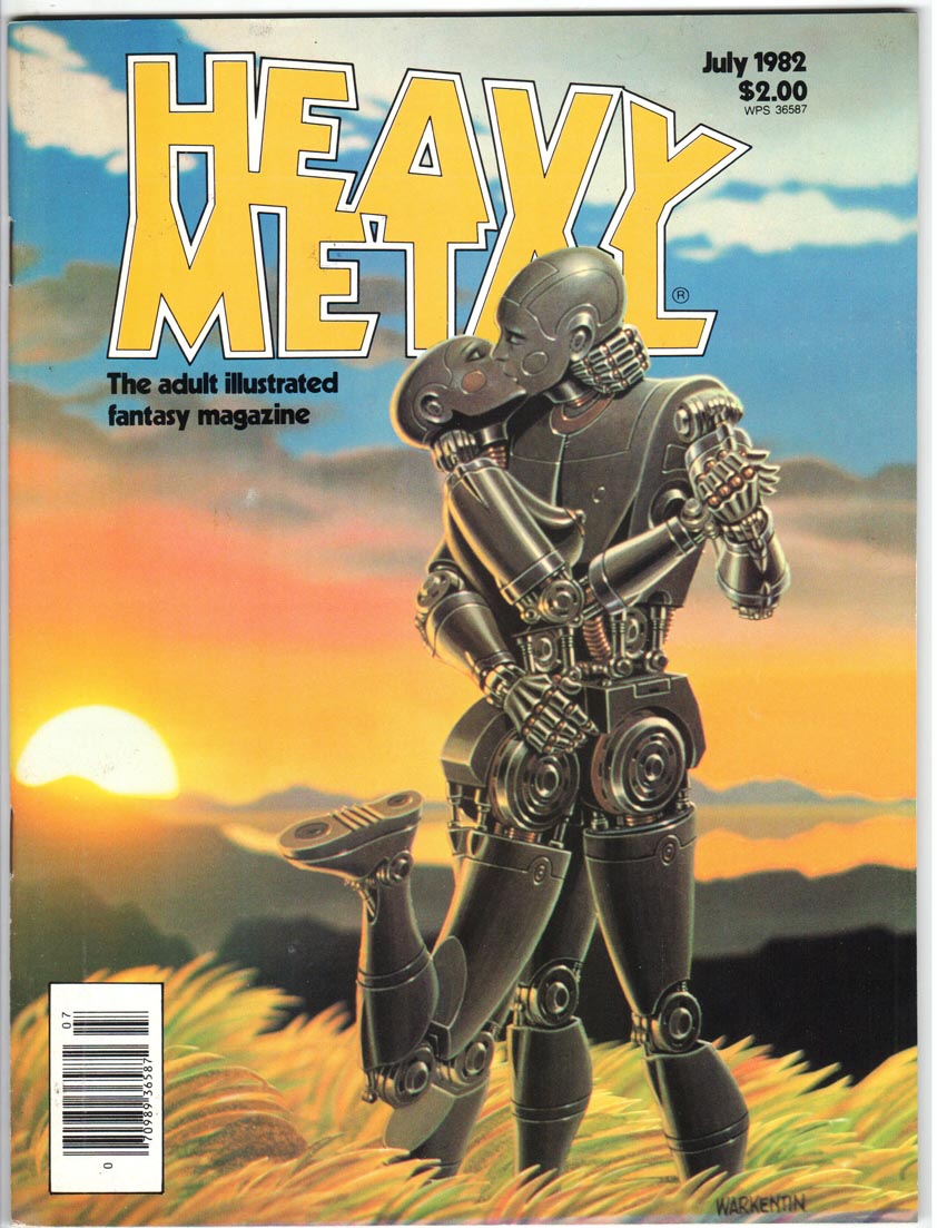Heavy Metal Magazine (1977) Vol. 6 #4 (July 1982)