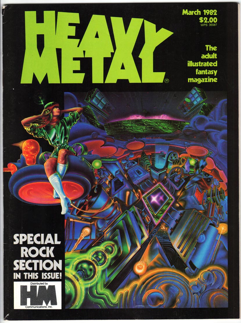 Heavy Metal Magazine (1977) Vol. 5 #12 (March 1982)