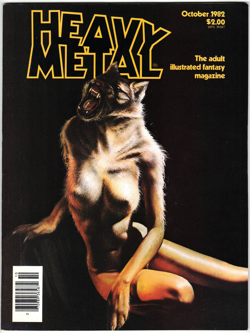 Heavy Metal Magazine (1977) Vol. 6 #7 (Oct 1982)