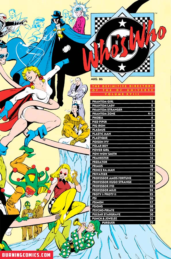 Who’s Who: The Definitive Directory of the DC Universe (1985) #18