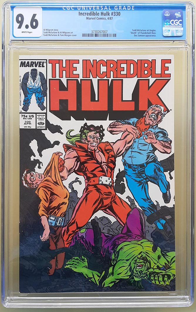 Incredible Hulk (1962) #330 CGC 9.6