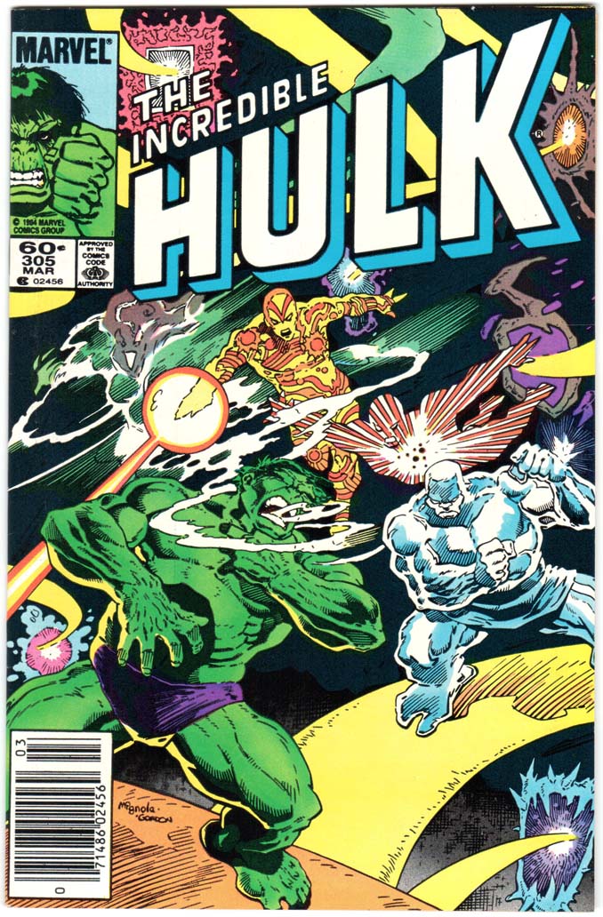 Incredible Hulk (1962) #305 MJ