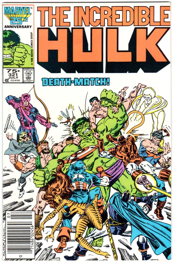 Incredible Hulk (1962) #321 MJ