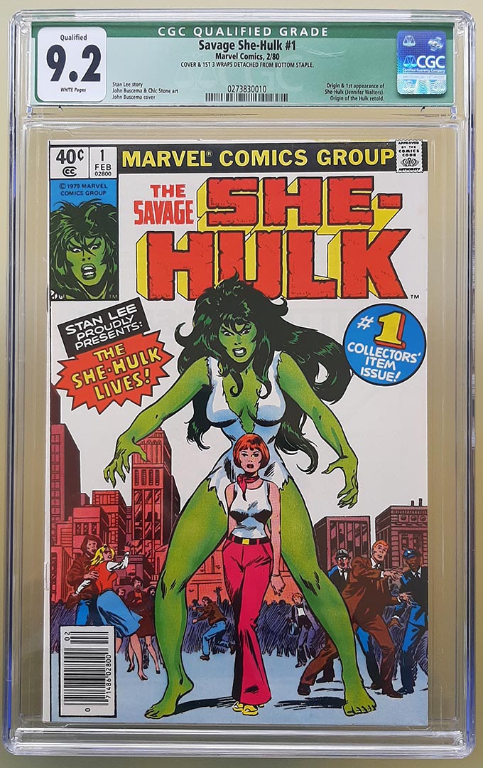 Savage She-Hulk (1980) #1 CGC 9.2