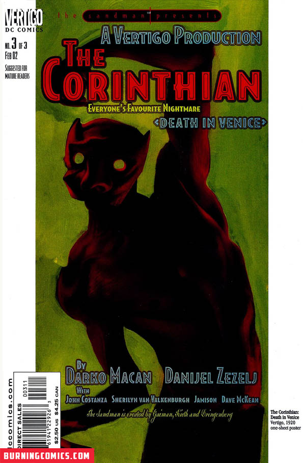 Sandman Presents: The Corinthian (2001) #3