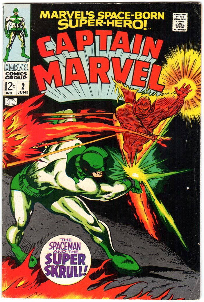 Captain Marvel (1968) #2