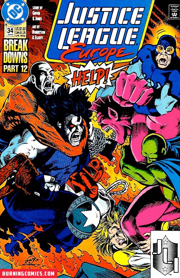 Justice League Europe (1989) #34
