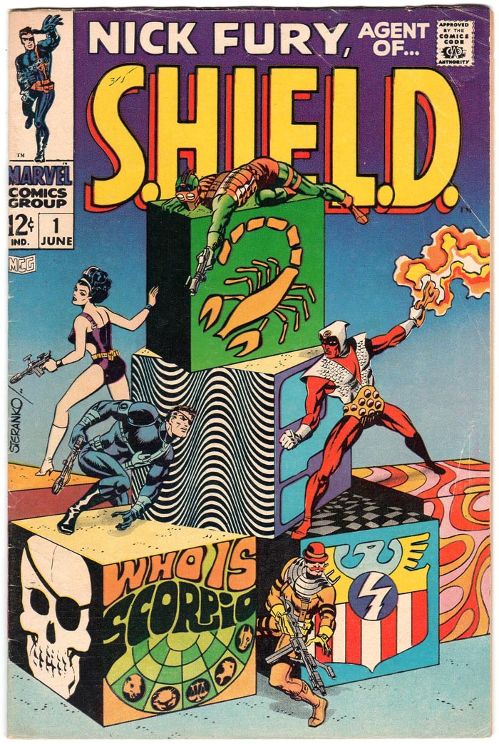 Nick Fury Agent of SHIELD (1968) #1