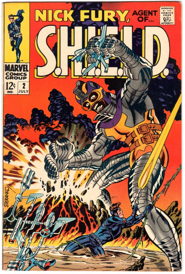 Nick Fury Agent of SHIELD (1968) #2