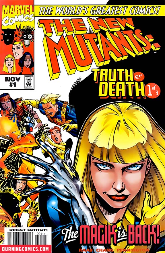 New Mutants: Truth or Death (1997) #1 – 3 (SET)