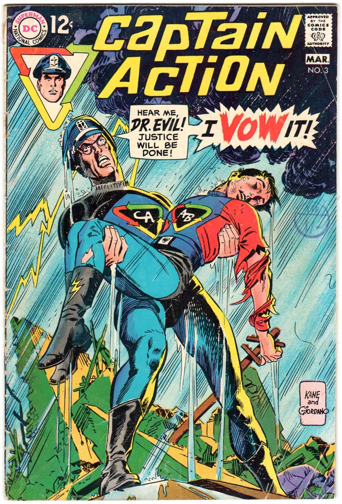 Captain Action (1968) #3