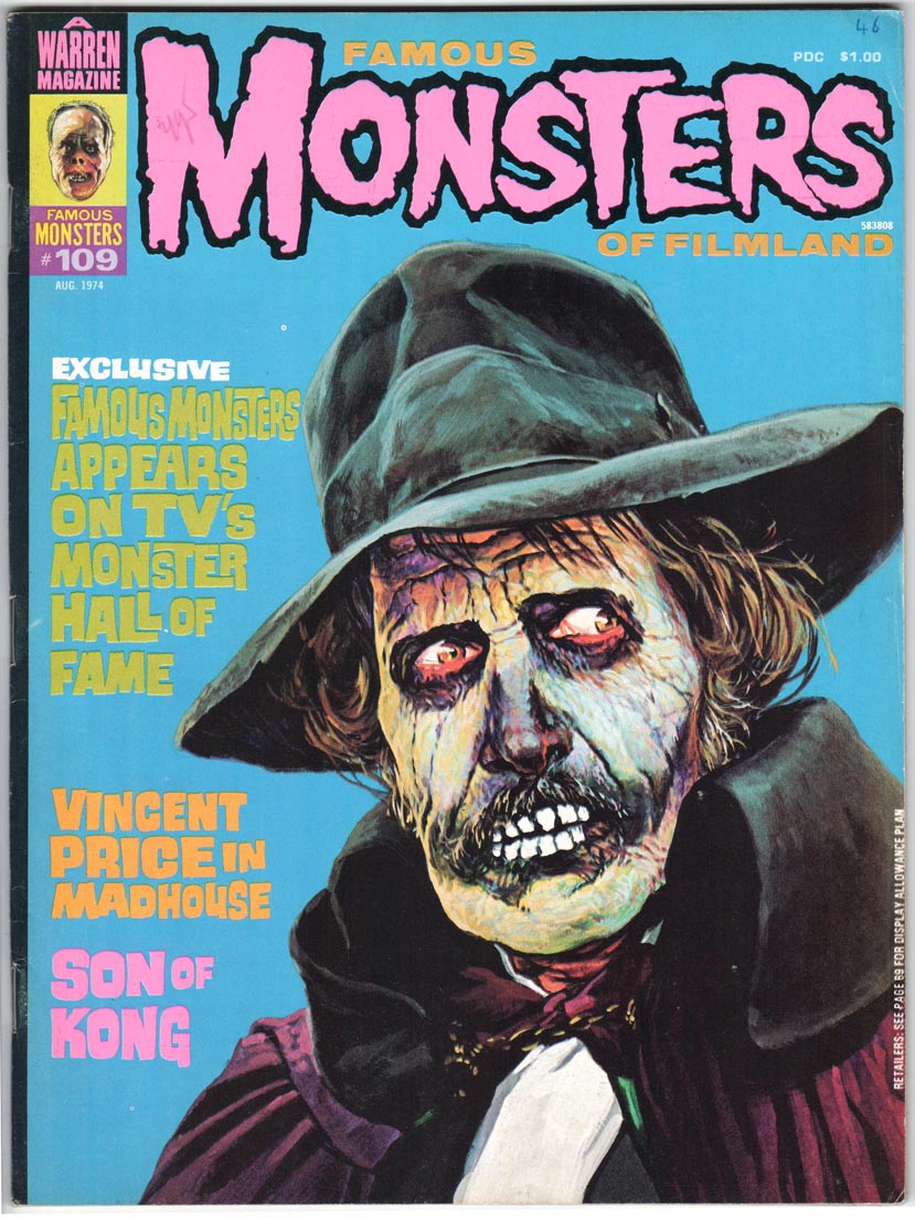 Famous Monsters of Filmland (1958) #109