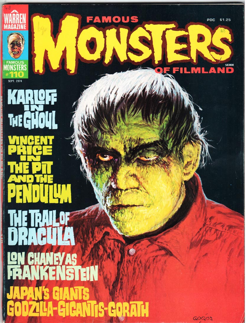 Famous Monsters of Filmland (1958) #110