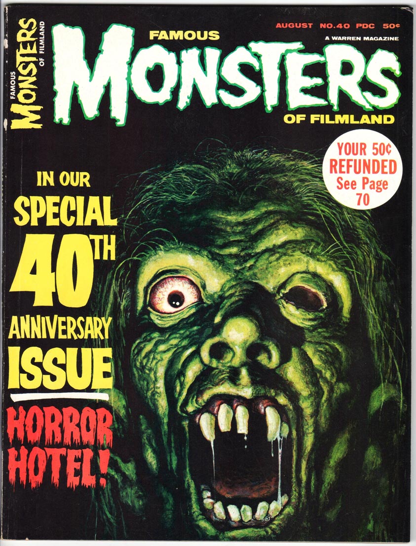 Famous Monsters of Filmland (1958) #40