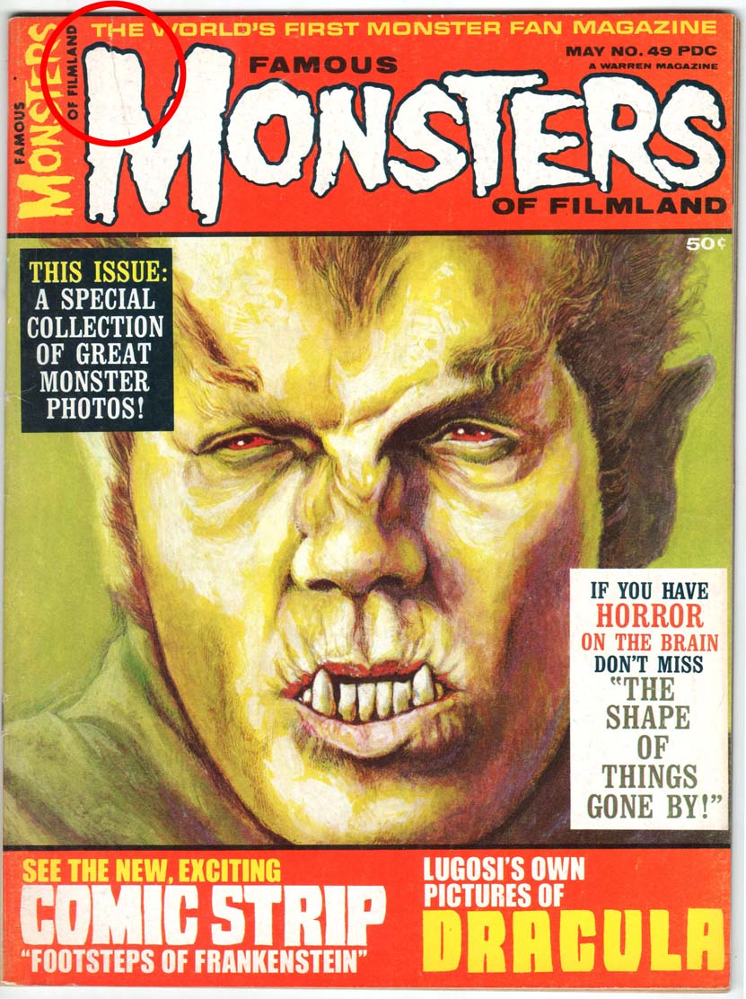 Famous Monsters of Filmland (1958) #49