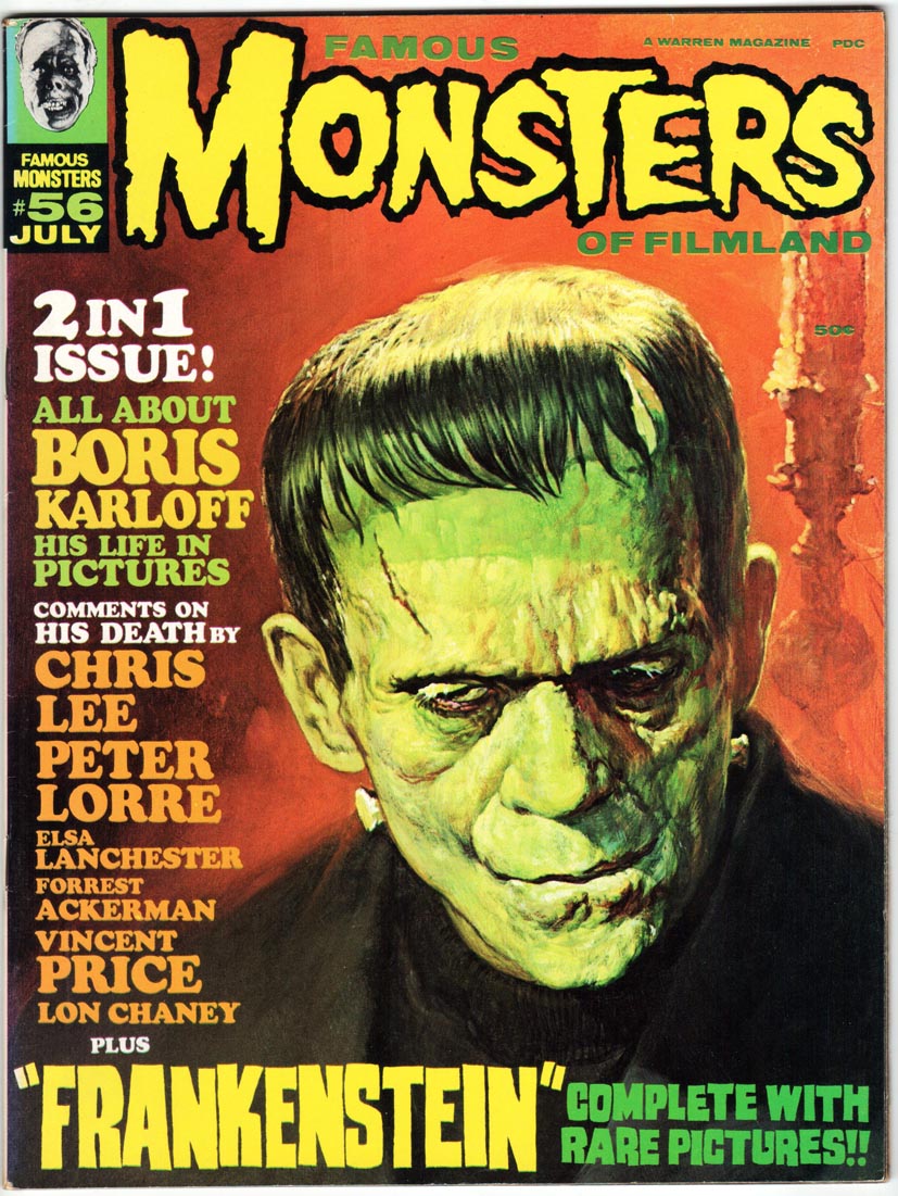 Famous Monsters of Filmland (1958) #56
