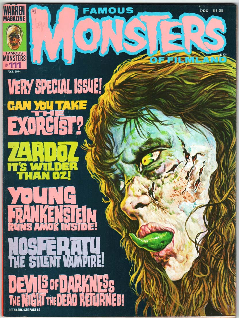 Famous Monsters of Filmland (1958) #111