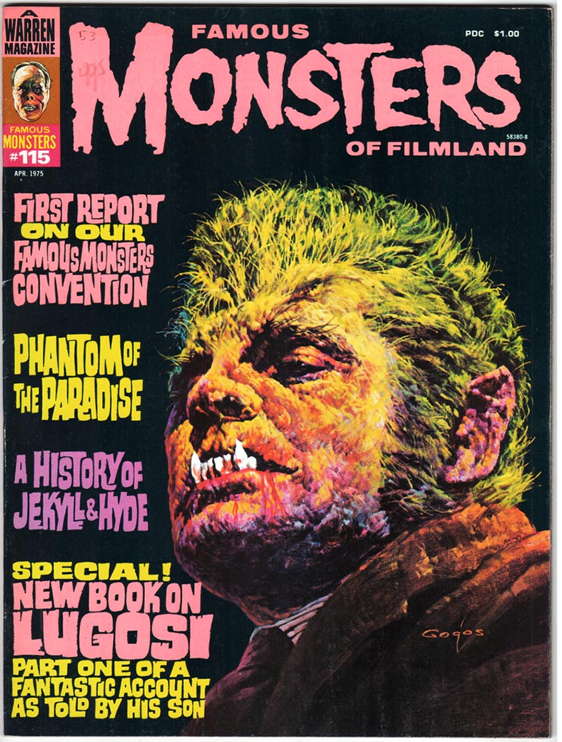 Famous Monsters of Filmland (1958) #115