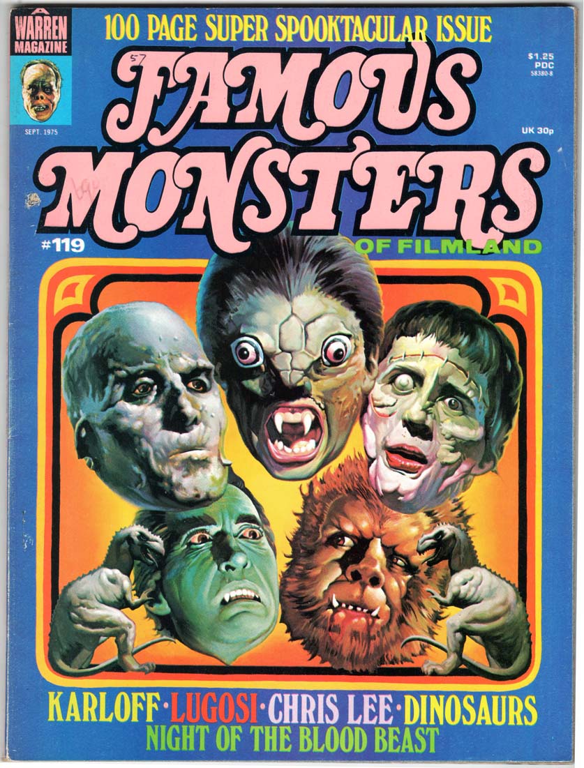 Famous Monsters of Filmland (1958) #119