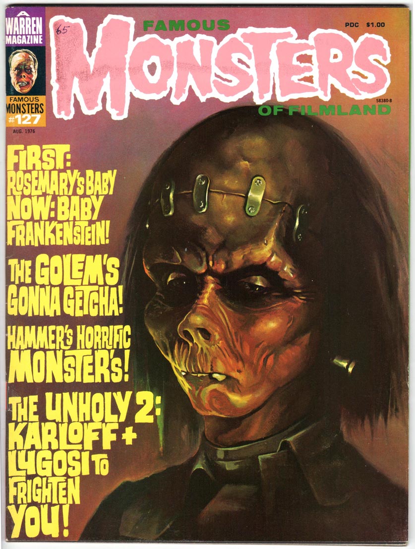 Famous Monsters of Filmland (1958) #127