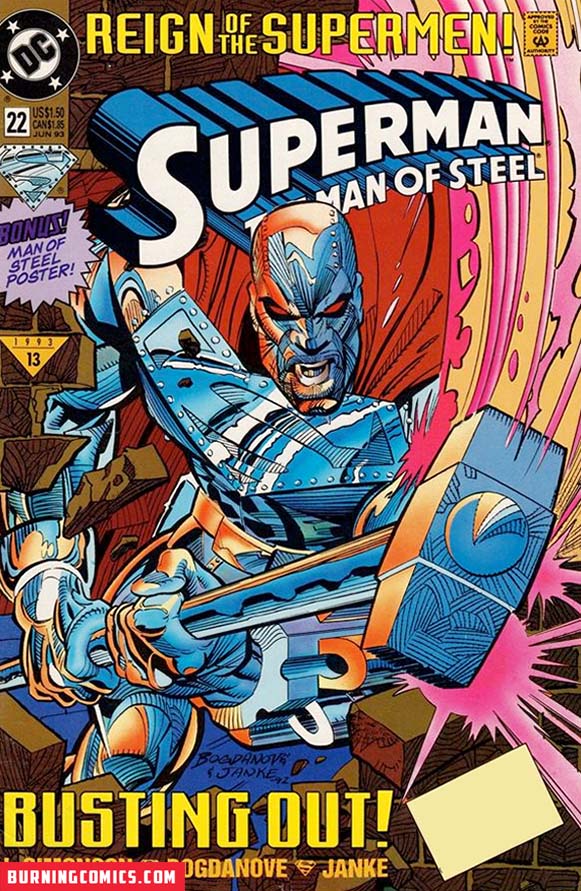 Superman The Man of Steel (1991) #22B
