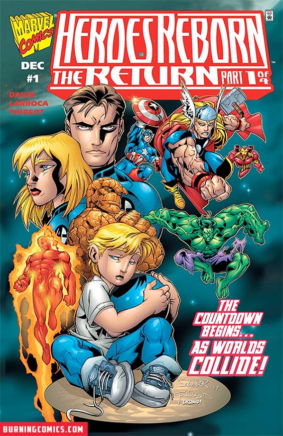 Heroes Reborn: The Return (1997) #1 – 4 (SET)