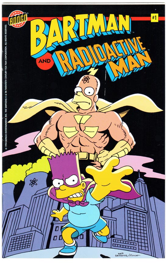 Bartman and Radioactive Man – Ashcan (1994)