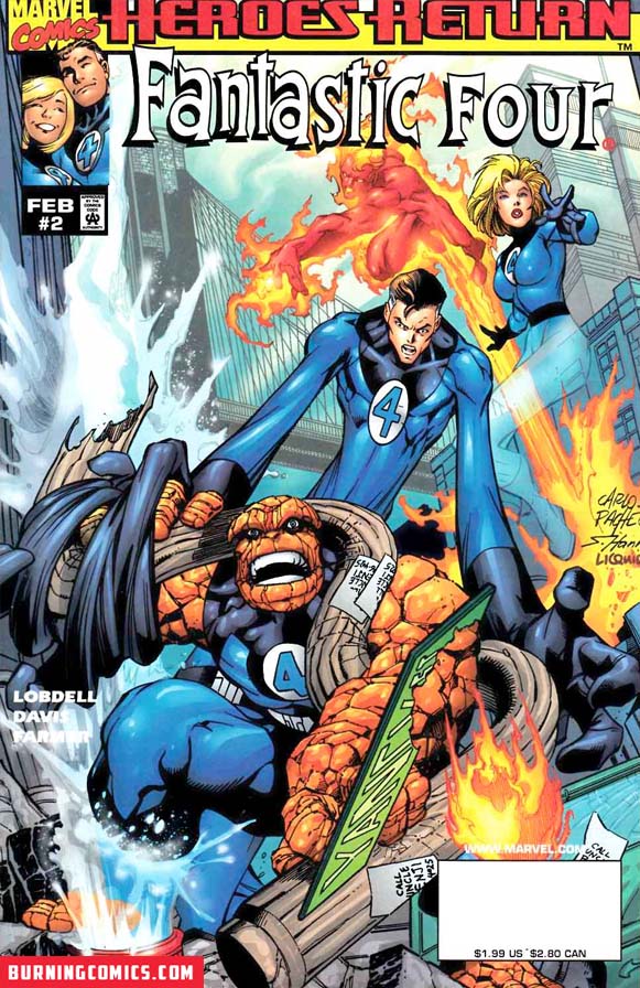 Fantastic Four (1998) #2B