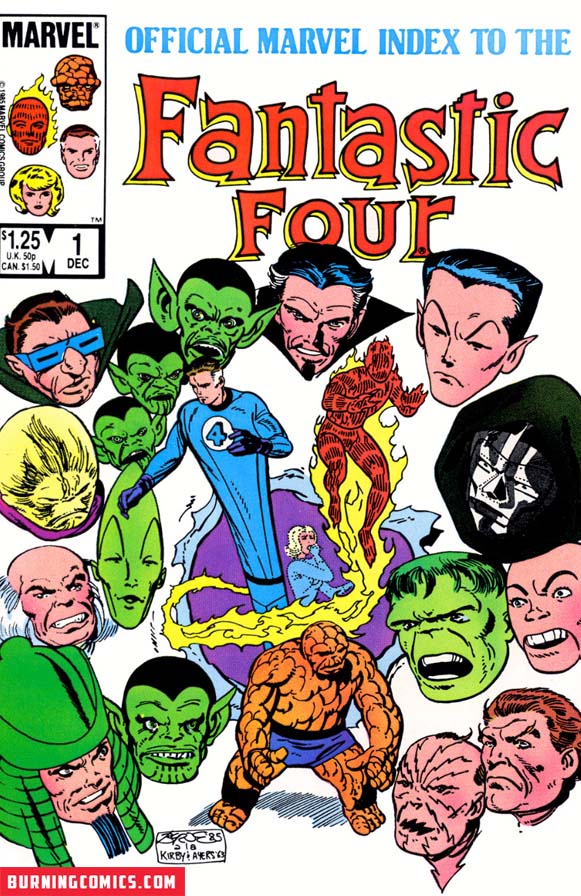 Official Marvel Index to the Fantastic Four (1985) #1