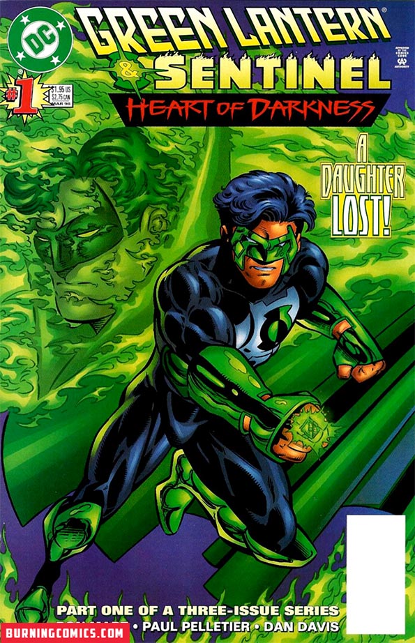 Green Lantern and Sentinel: Heart of Darkness (1998) #1 – 3 (SET)