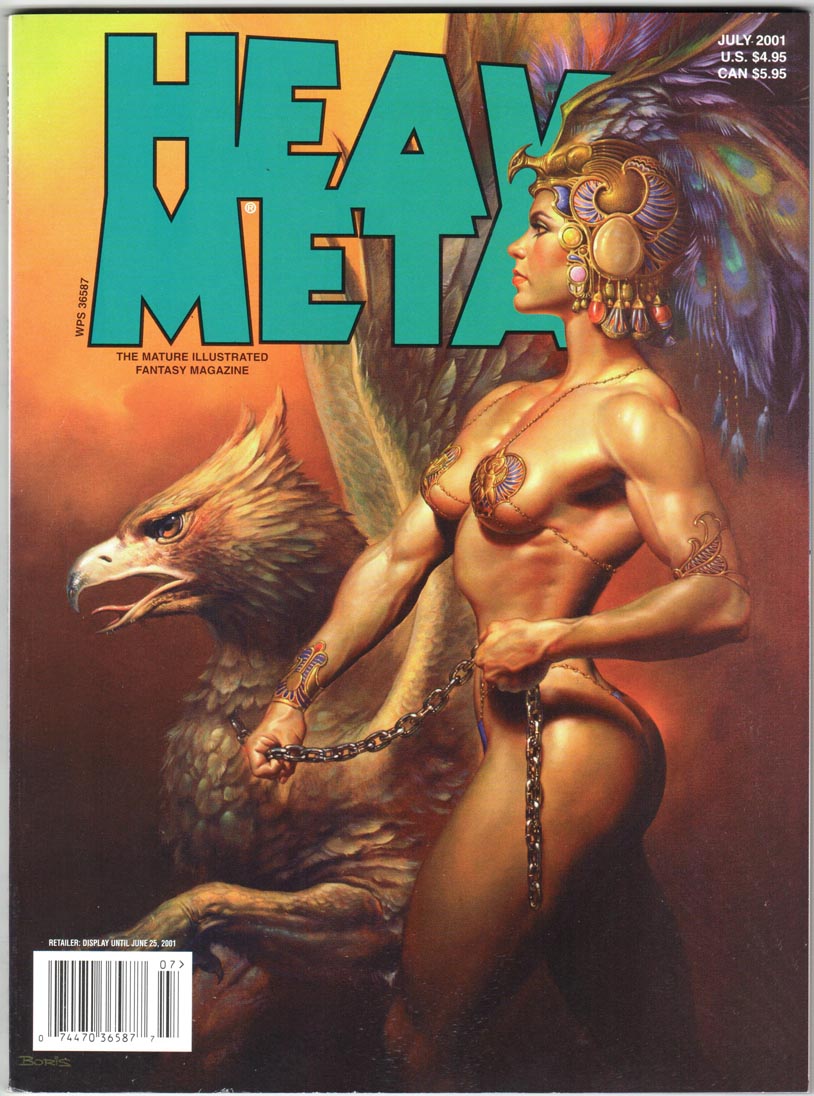 Heavy Metal Magazine (1977) Vol. 25 #3 (July 2001)