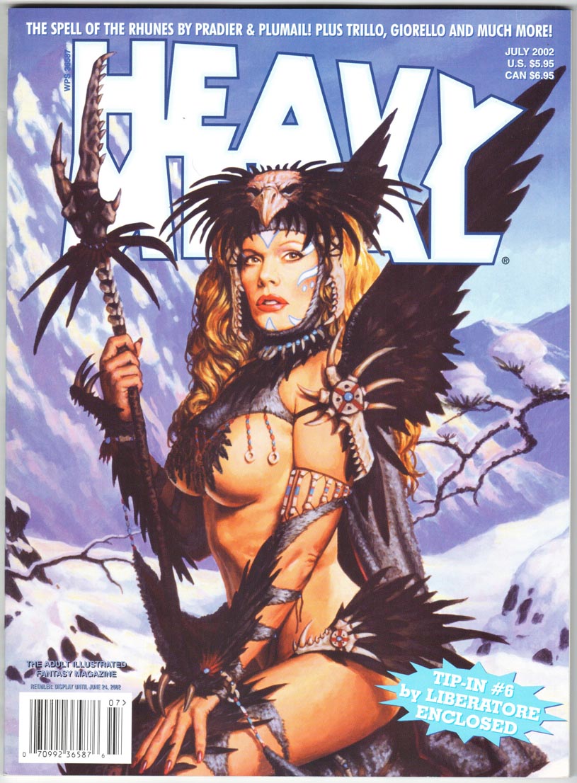 Heavy Metal Magazine (1977) Vol. 26 #3 (July 2002)