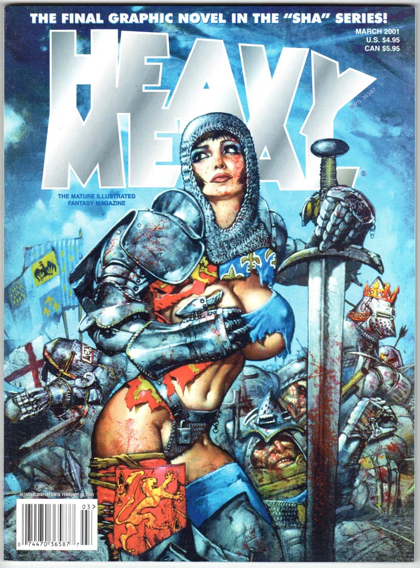 Heavy Metal Magazine (1977) Vol. 25 #1 (Mar 2001)
