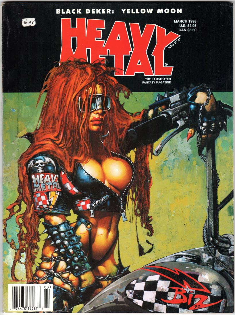 Heavy Metal Magazine (1977) Vol. 22 #1 (Mar 1998)