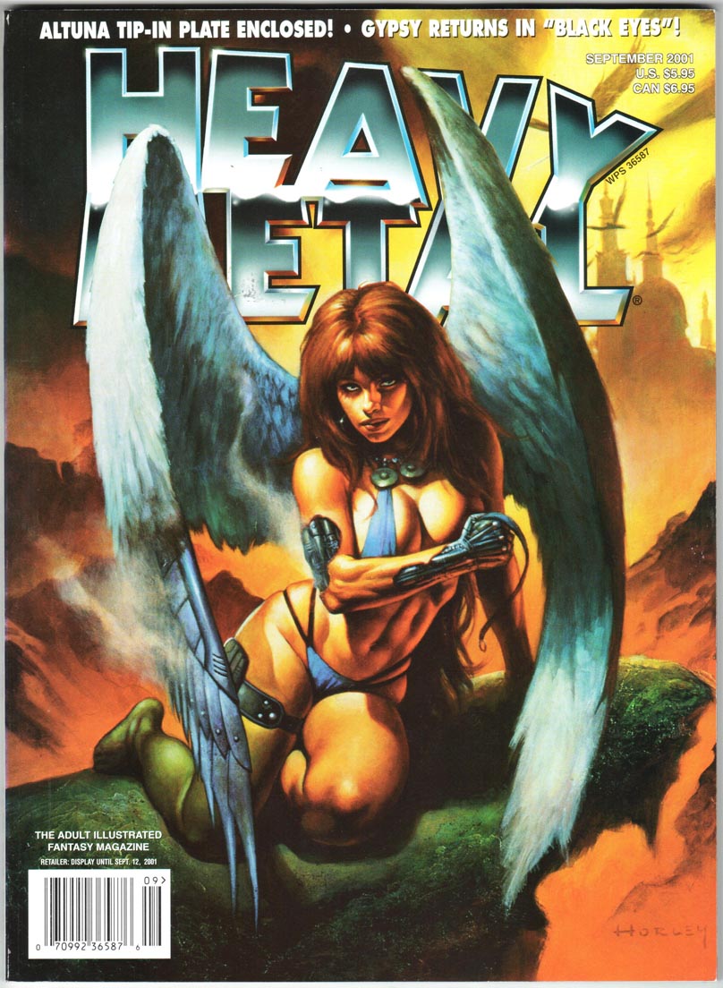 Heavy Metal Magazine (1977) Vol. 25 #4 (Sept 2001)