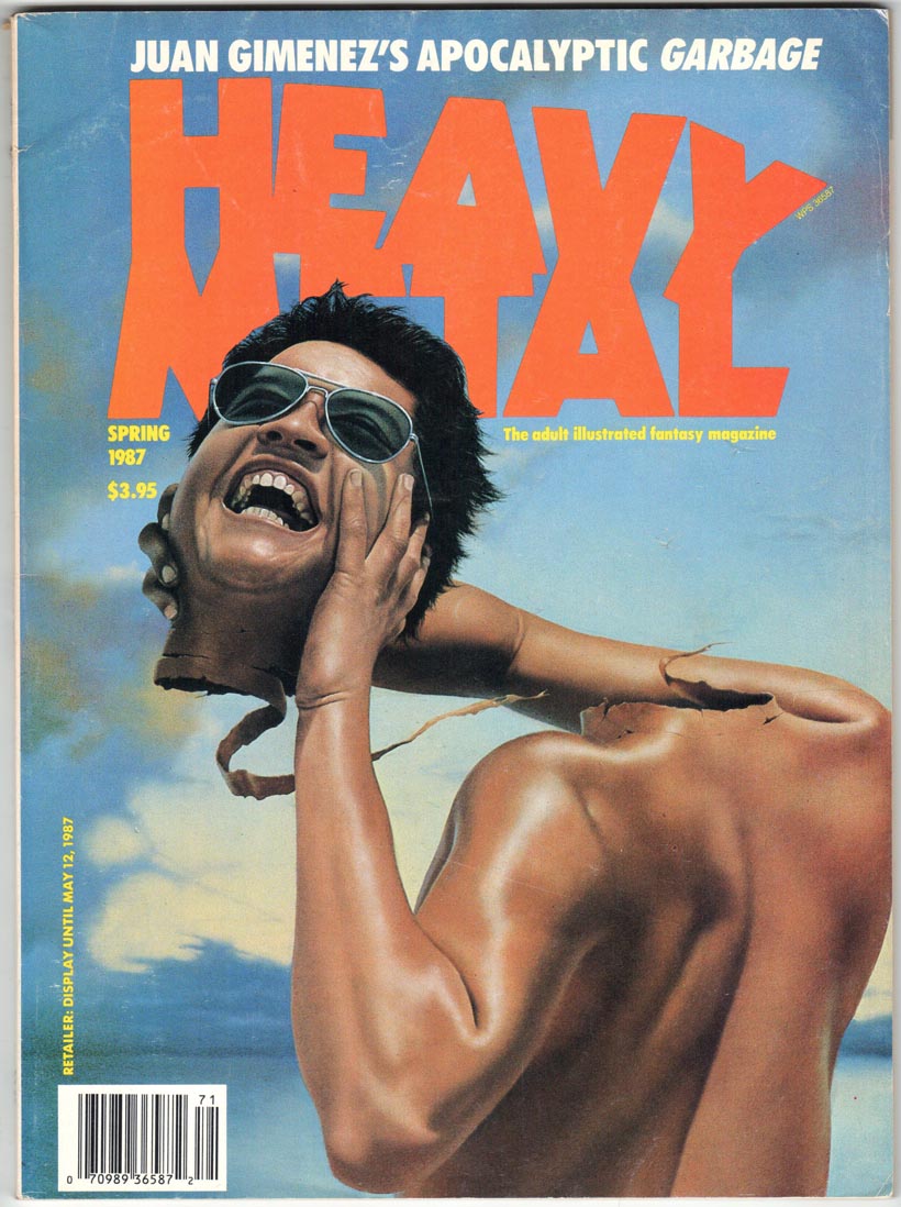 Heavy Metal Magazine (1977) Vol. 11 #1 (April 1987)