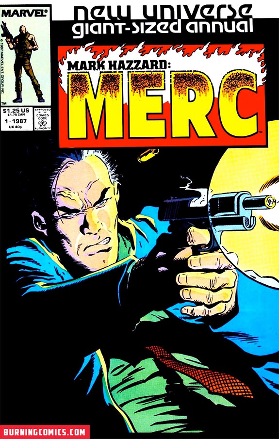Mark Hazzard: Merc (1987) Annual #1