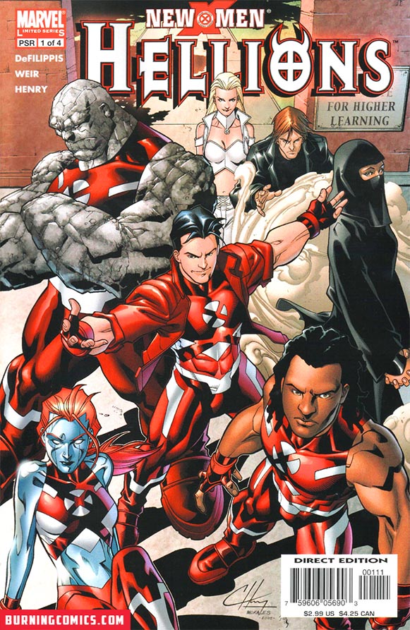 New X-Men: Hellions (2005) #1 – 4 (SET)