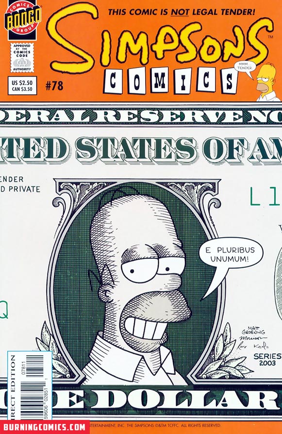 Simpsons Comics (1993) #78