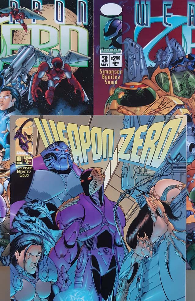 Weapon Zero (1995) Bulk Deal (7 issues)