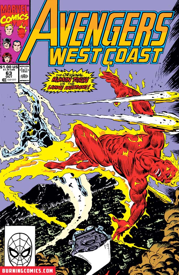 Avengers West Coast (1985) #63